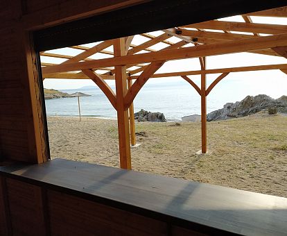 Ξύλινη κατασκευή Beach bar Toroni 6